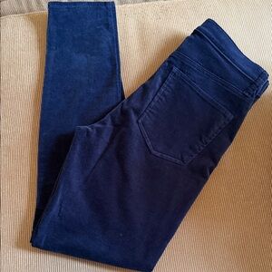 Women's Blue Velvet Jeans